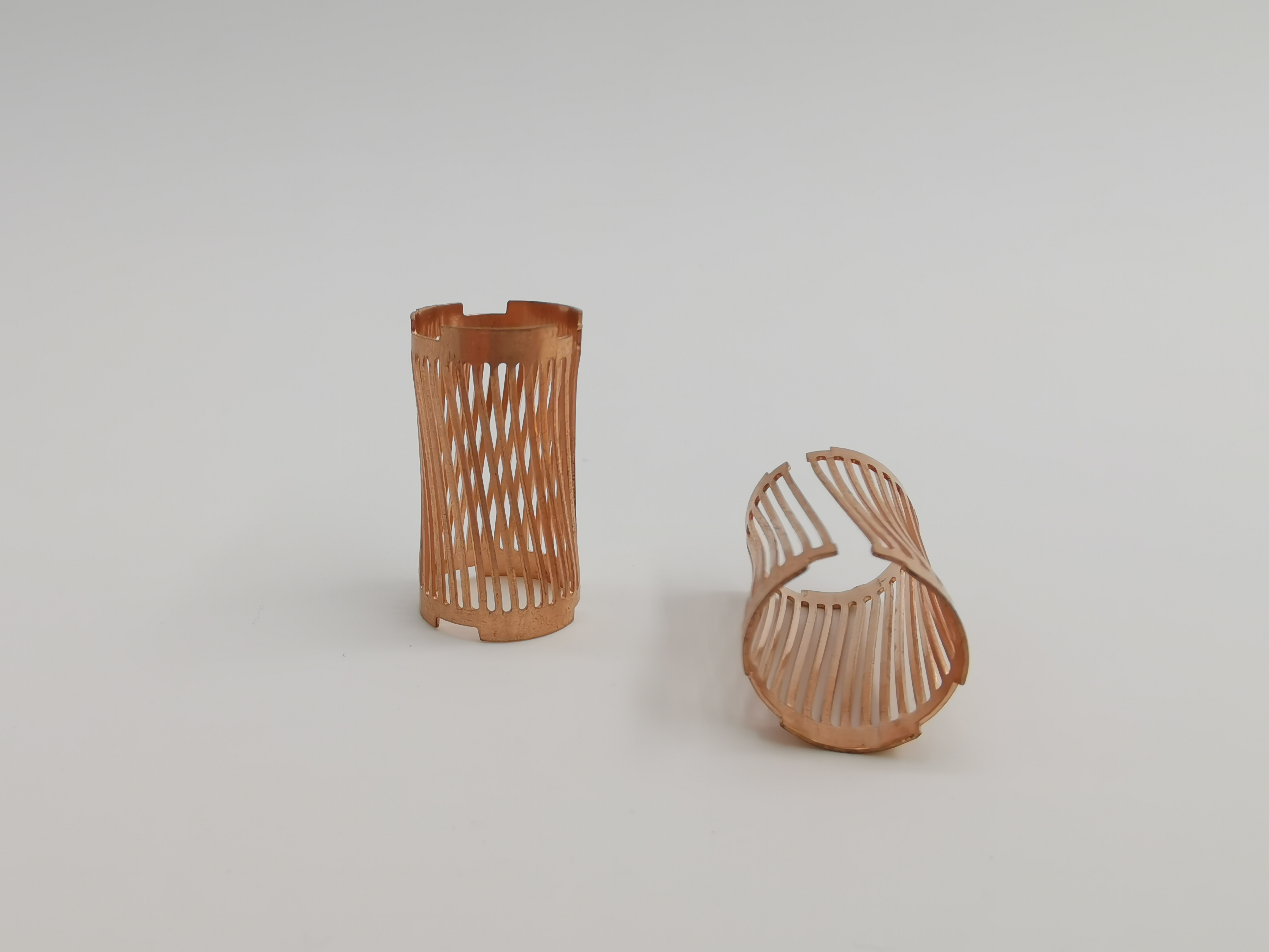 新能源汽車/EV car 充電樁專用紅銅鼓簧，斜簧，鍍銀