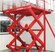 剪叉式電動(dòng)升降貨梯，固定式液壓升降貨梯